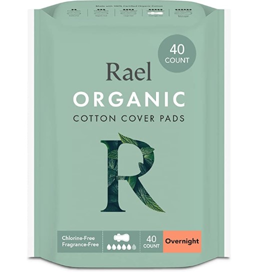 Organic Pads: Rael Organic Cotton Cover Pads