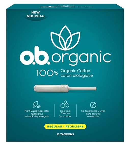 Organic Tampons: o.b. Organic Tampons