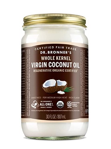 Pure Organic Coconut Oil: Dr. Bronner's - Organic Virgin Coconut Oil