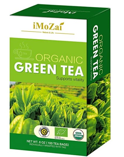 Organic Green Tea: Imozai Organic Green Tea Bags