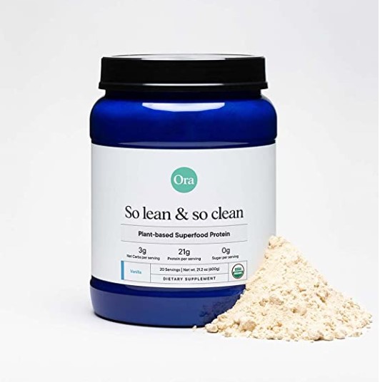 Organic Protein Powder: Ora Organic Vegan Protein Powder