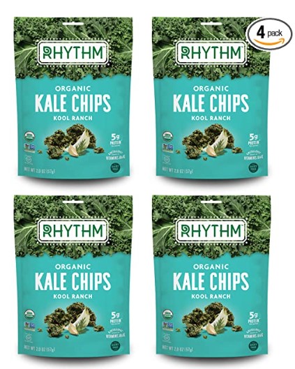 Organic Snacks: Rhythm Superfoods Kale Chips