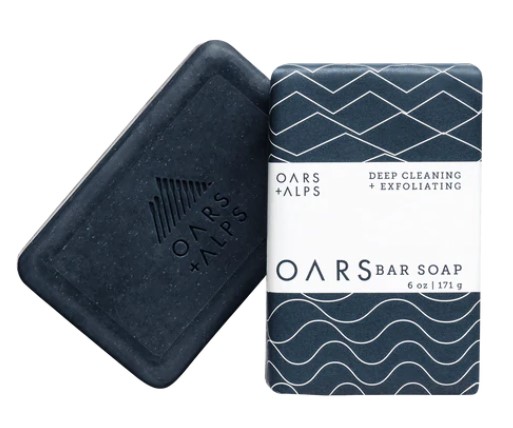 Best Organic Soap: Blue Charcoal Oars Bar Soap