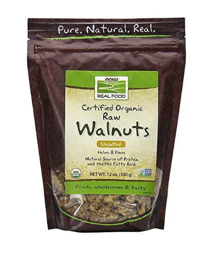 Organic Walnuts: NOW Foods, Certified Organic Walnuts